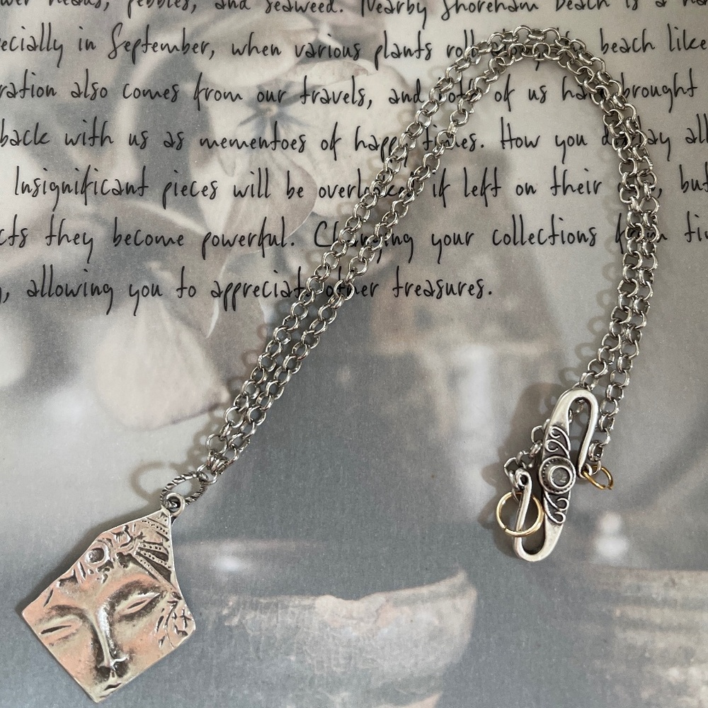 ARTISAN CRAFTED "Namaste" Buddha Necklace is New without Tags.